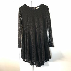 Altar’d State Black Lace Tunic/Dress